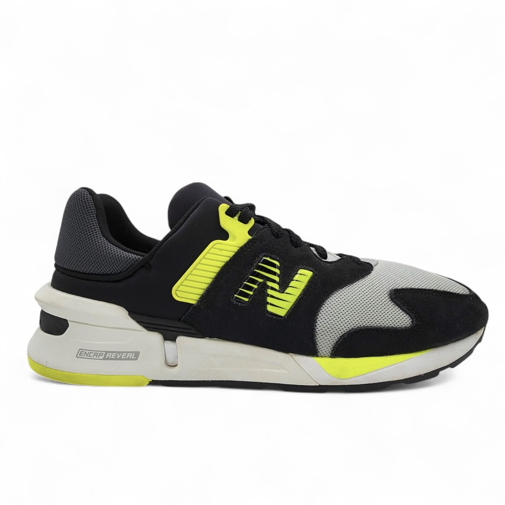 New Balance 997 Sport Shoes Mens 15 Black Hi Lite MS997JAB NO INSOLES PLS READ